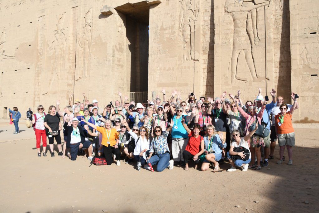 Croisière en Egypte - photo de groupe
