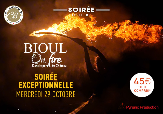 Vivez une soirée inoubliable au parc du château de Bioul